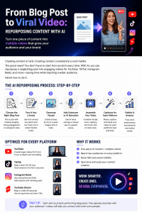 From Blog Post to Viral Video: Repurposing Content with AI